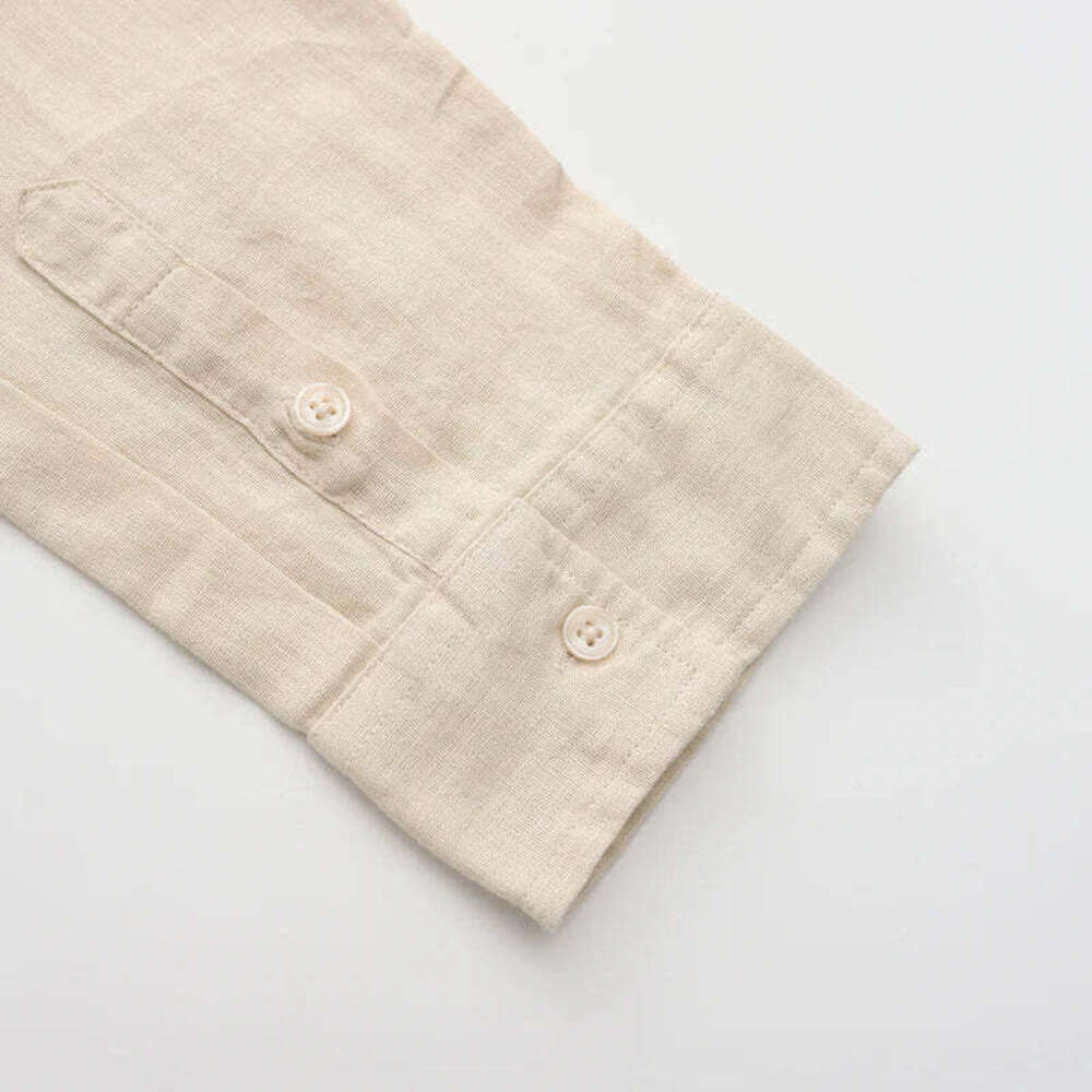 Camisa de Linho Manga Longa Old Money - Greece